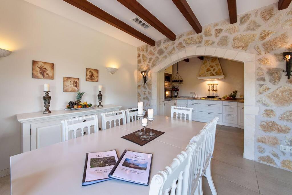 Finca Wellnatura Mit Sauna, Kamine, Badewanne Artá Exterior foto