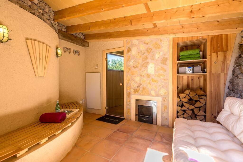 Finca Wellnatura Mit Sauna, Kamine, Badewanne Artá Exterior foto